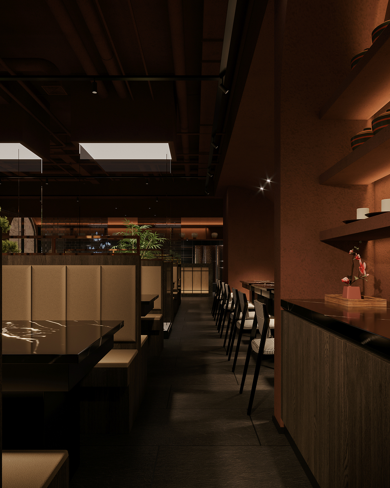 日料自助（图ZMzA3NTI4MzY0） - 建筑/空间 - 站酷设计师米灰度原创素材 - 站酷ZCOOL