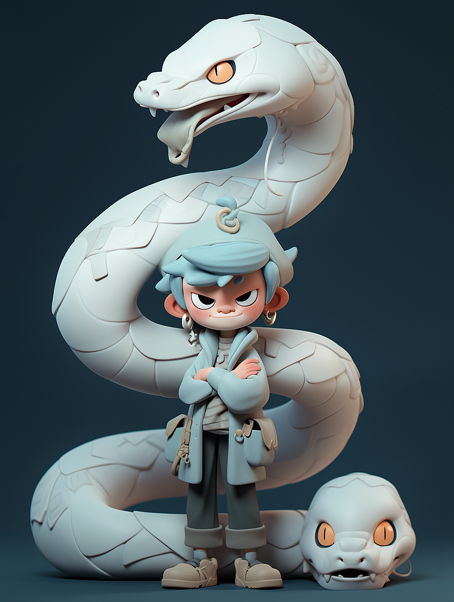 圈儿磊《盲盒造物》3D角色篇