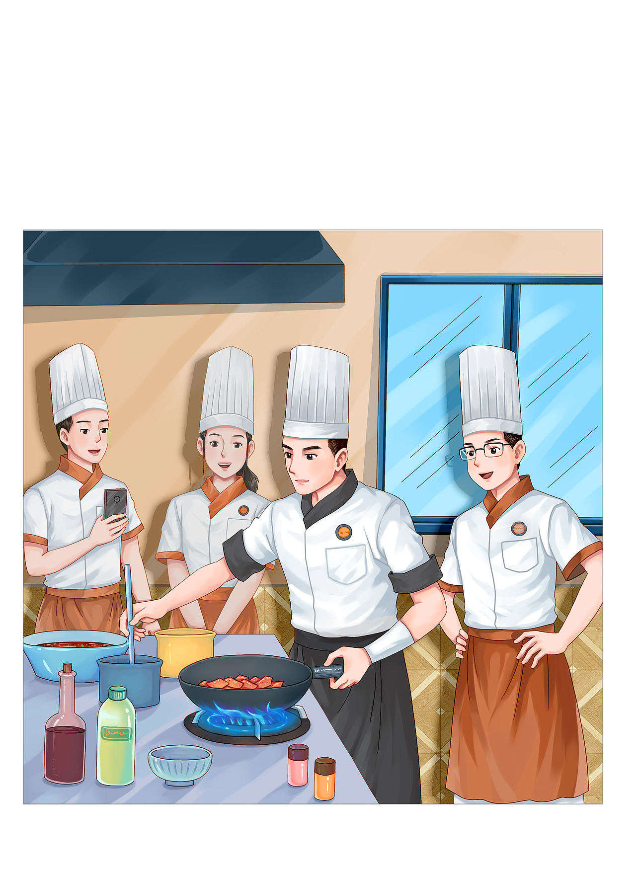 职教封面（图ZMzY1MTExODM2） - 商业插画 - 站酷设计师哈皮黑儿原创素材 - 站酷ZCOOL