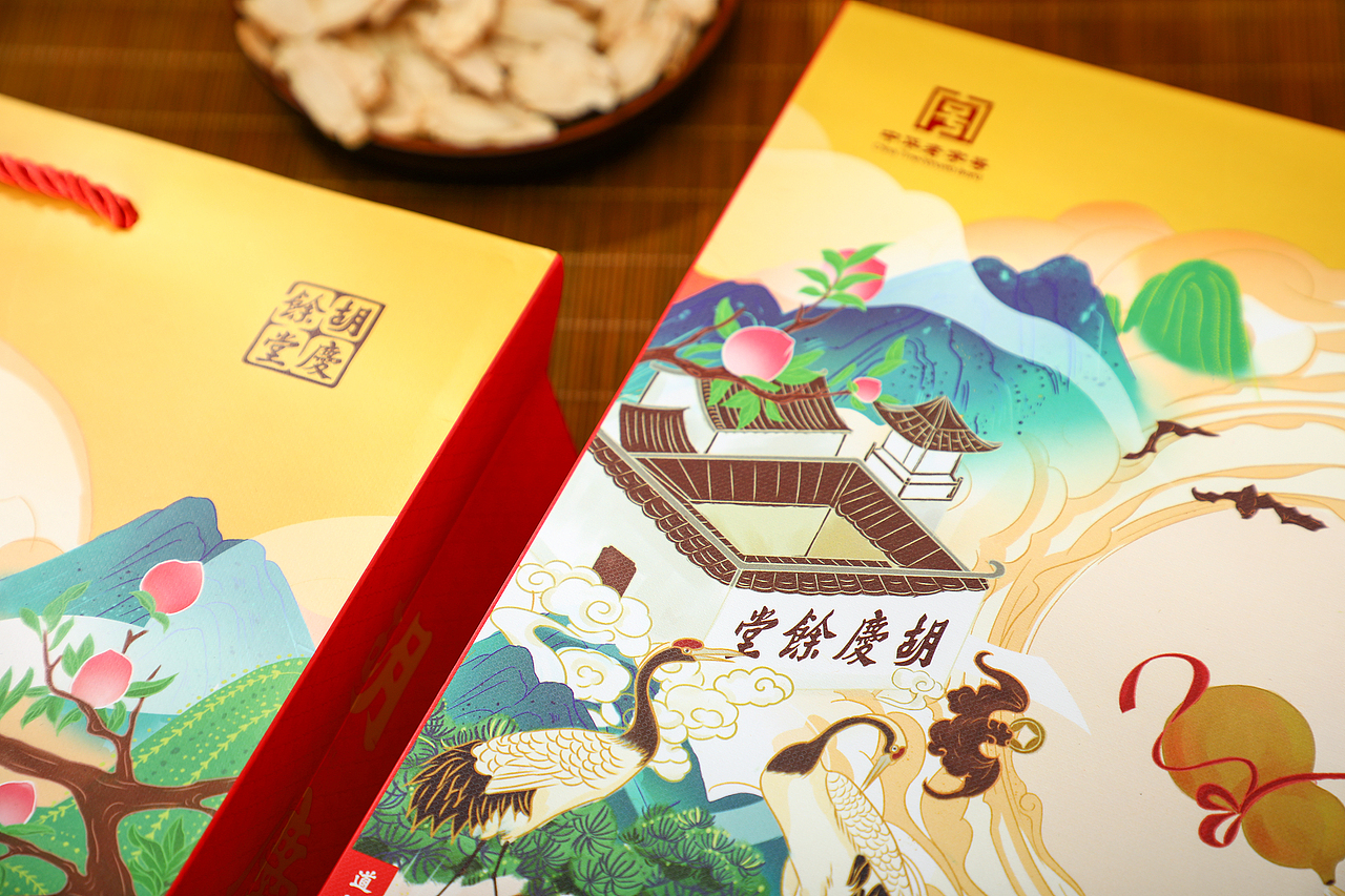 胡庆余堂 || 三星报喜主题国潮礼(图ZMzI3OTE3OTky) - 包装 - 站酷设计师十森一林原创素材 - 站酷ZCOOL