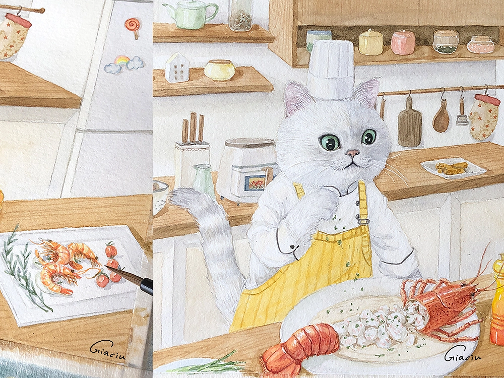 2023年宠物水彩总结