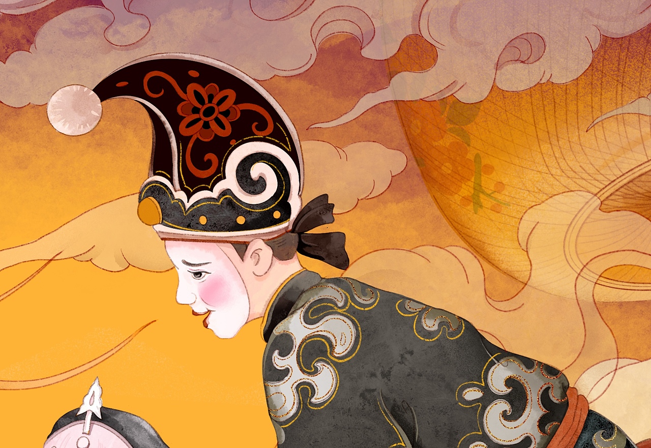 英歌/时迁（图ZMzMwMDEyNjU2） - 商业插画 - 站酷设计师江多鱼原创素材 - 站酷ZCOOL