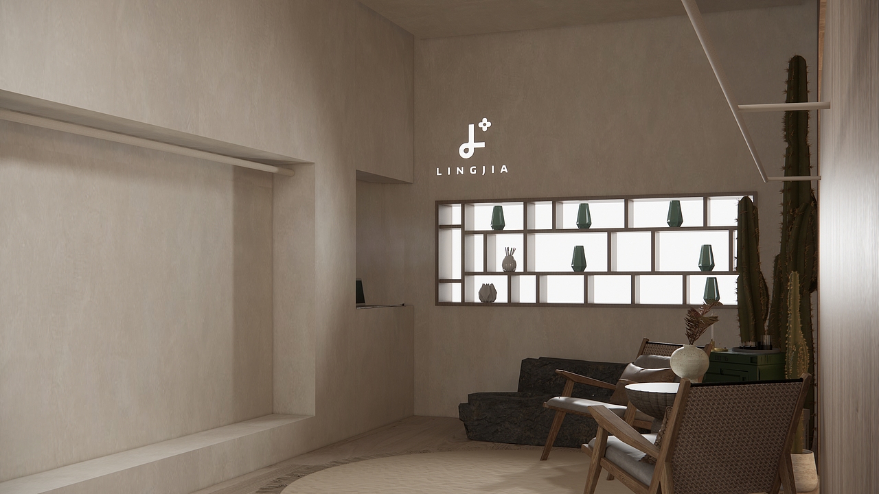 服装店空间设计-《L+》