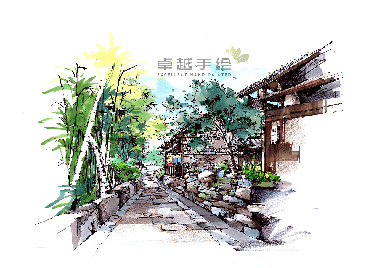 景观手绘