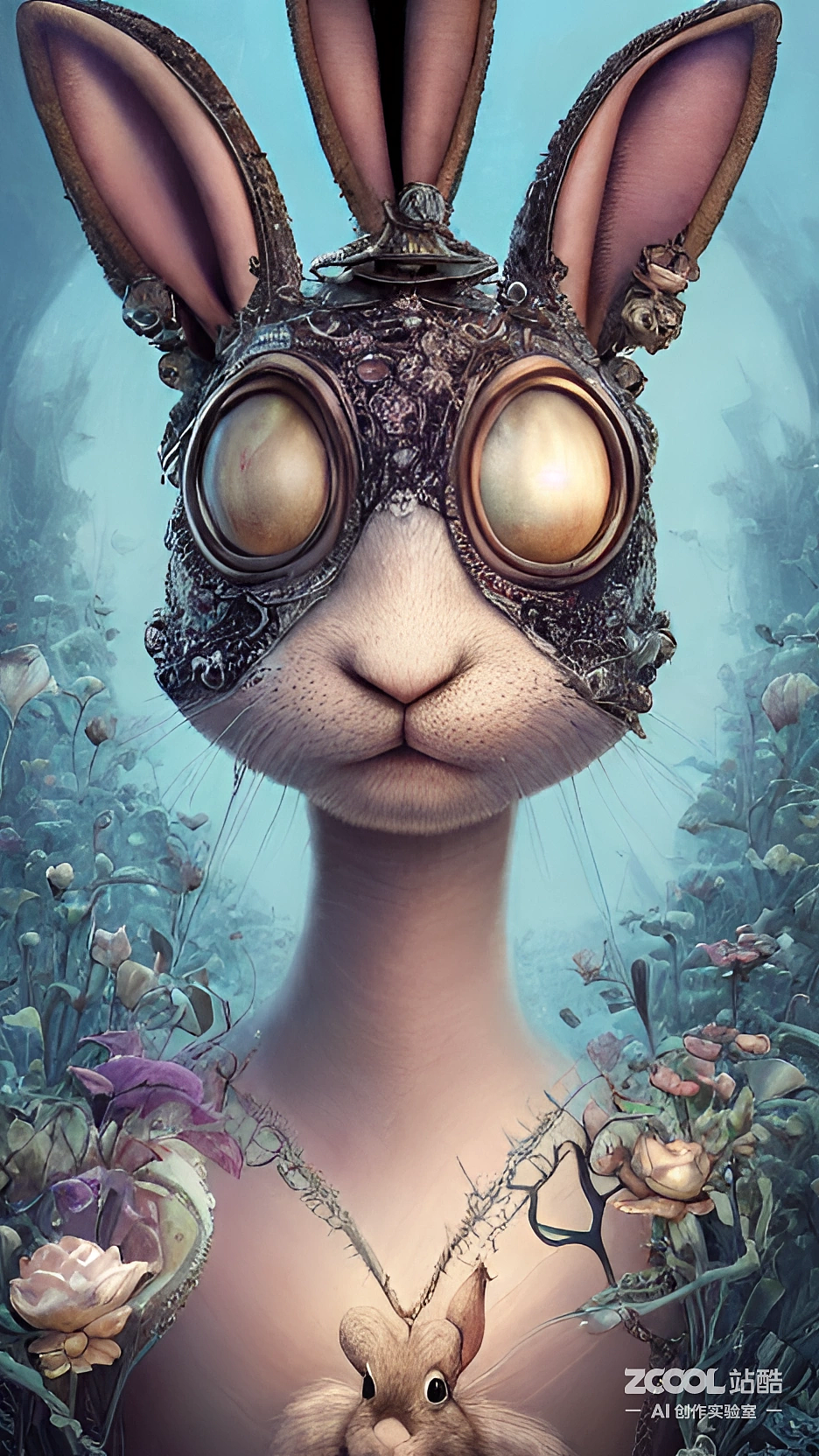 #AI创作实验室#【兔女】【迪士尼风格】