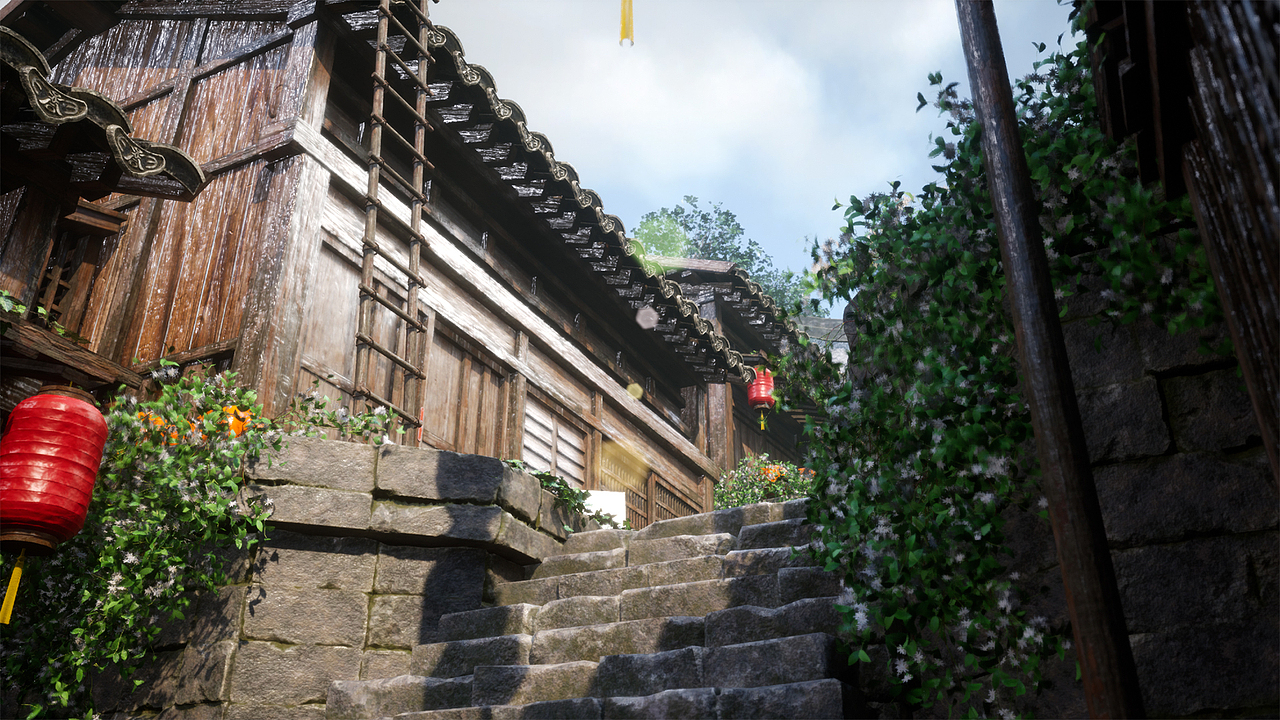 游戏场景-模块化古风小山城（图ZMzY3NjM5NDM2） - 场景 - 站酷设计师BillCrate原创素材 - 站酷ZCOOL