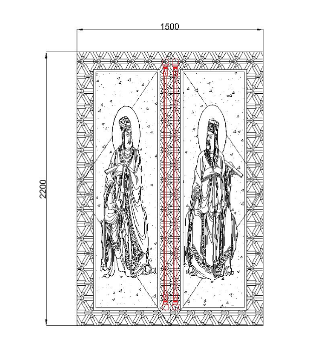 佛教舍利塔地宫建筑门设计（图ZMzA0MDEzMTQ0） - 其他空间 - 站酷设计师lllhhhzzz原创素材 - 站酷ZCOOL