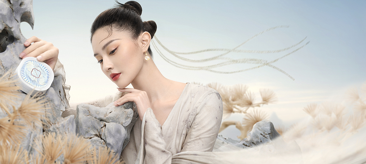 花西子 抖音封面 策划拍摄后期（图ZMzY3MTA5NzEy） - 修图/后期 - 站酷设计师苏叶Even原创素材 - 站酷ZCOOL