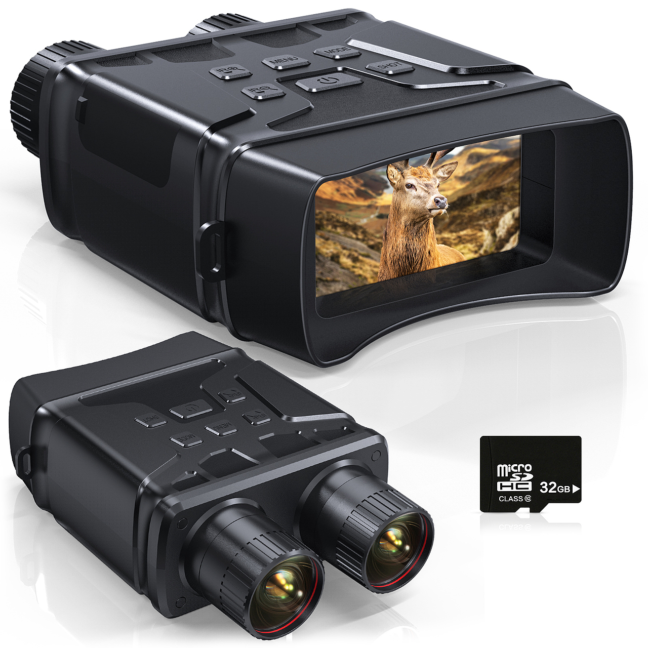 双通望远镜渲染