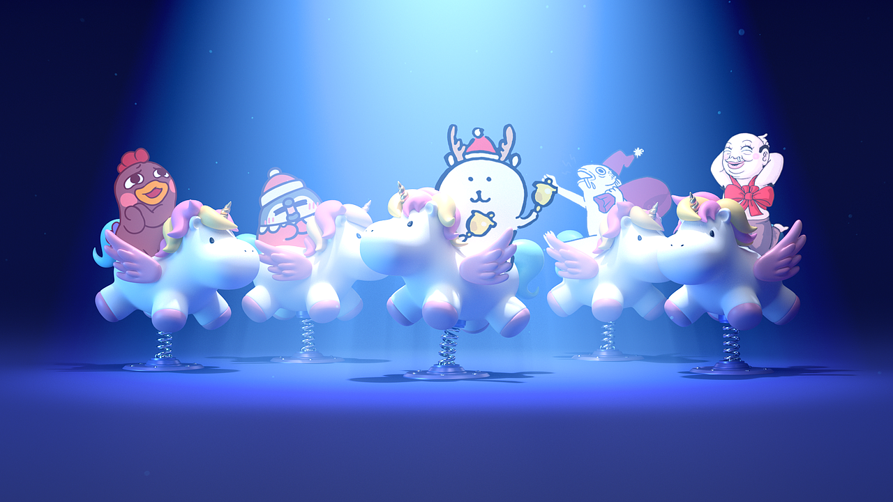 LINE STICKER | XMAS PARTY CM