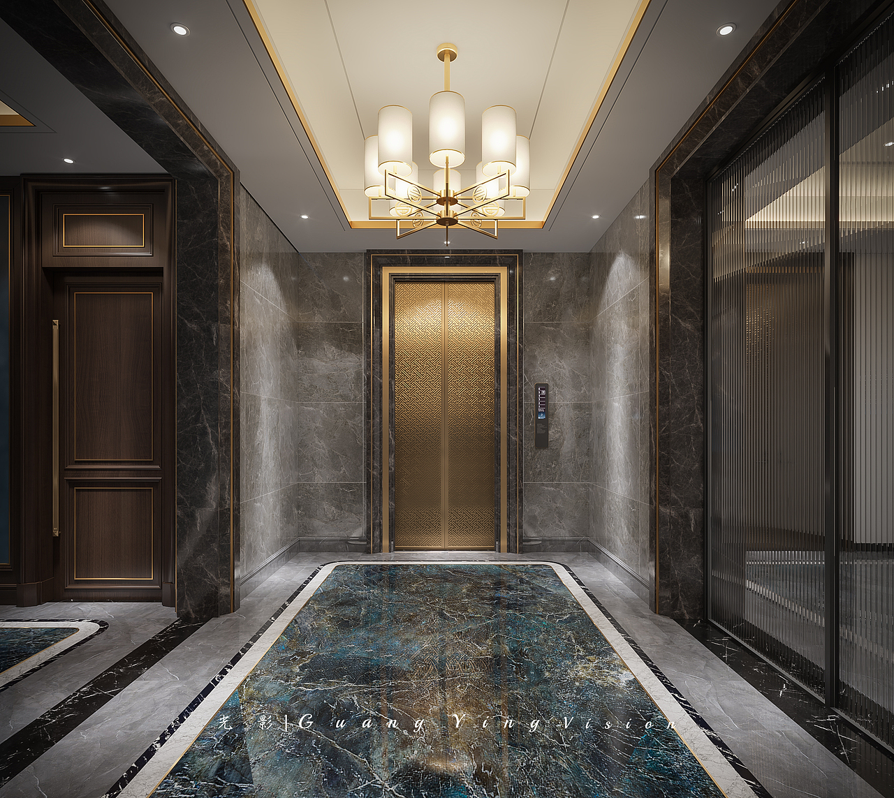 新中式餐饮会所（图ZMzUzOTg5NTA0） - 家装设计 - 站酷设计师做效果图的媛媛原创素材 - 站酷ZCOOL