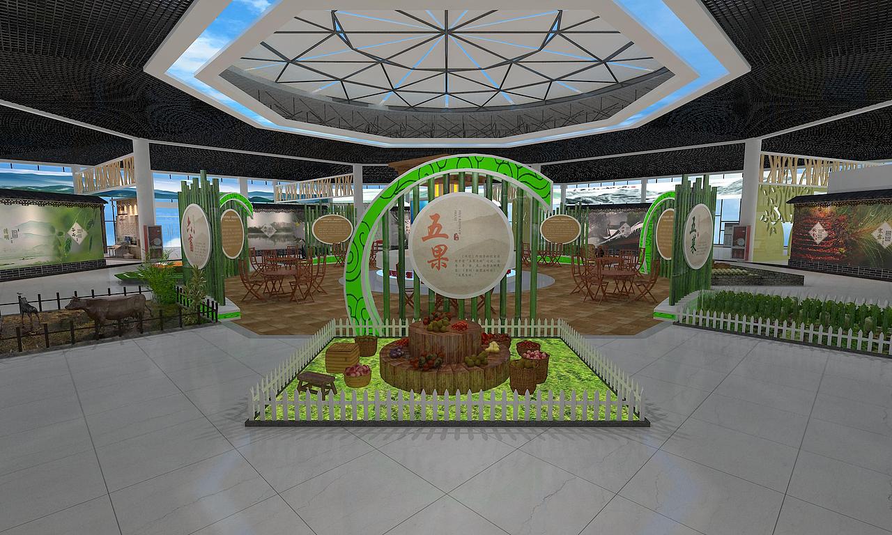 展示云 | 农耕博物馆（图ZMzA0Mzk4NDUy） - 建筑设计 - 站酷设计师展示云空间设计原创素材 - 站酷ZCOOL