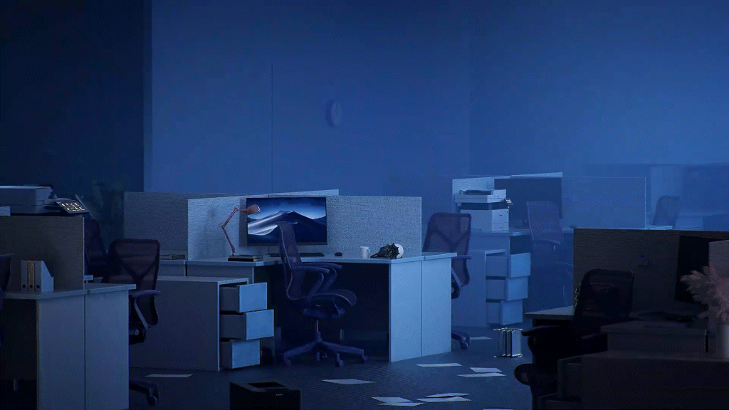 疯狂的办公室动画设计