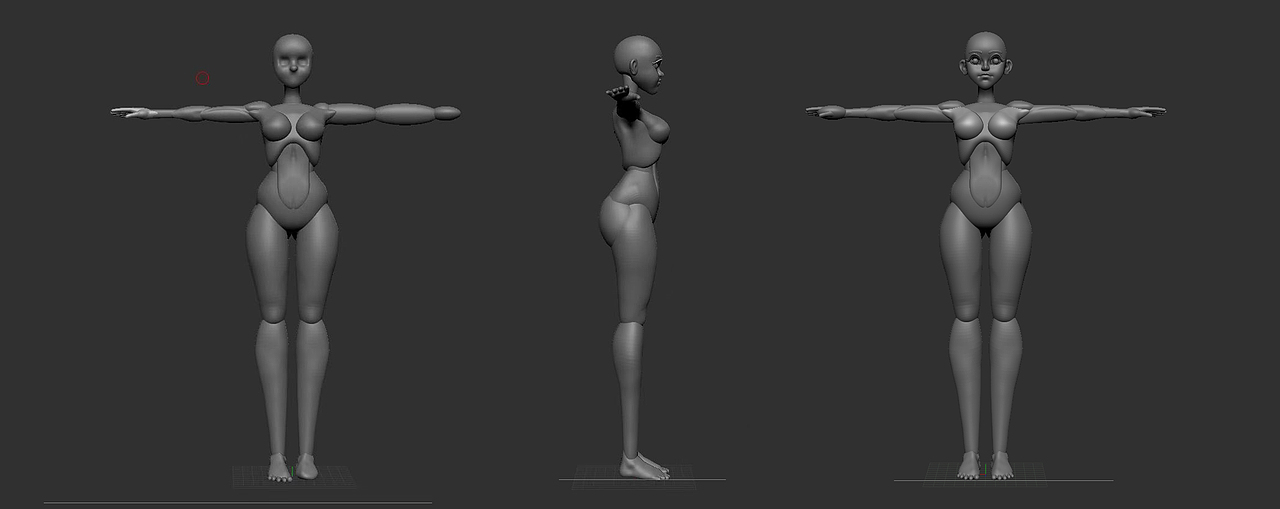 3D人物の动态和表情探索（图ZMzA0Njk2MTQw） - 人物/生物 - 站酷设计师口口光原创素材 - 站酷ZCOOL