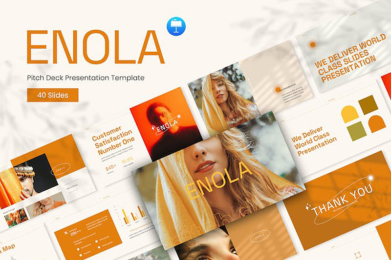 40页橙色品牌营销策划多用途国外keynote模板（图ZMzYzODMxNTAw） - PPT/Keynote - 站酷设计师爱晴天原创素材 - 站酷ZCOOL