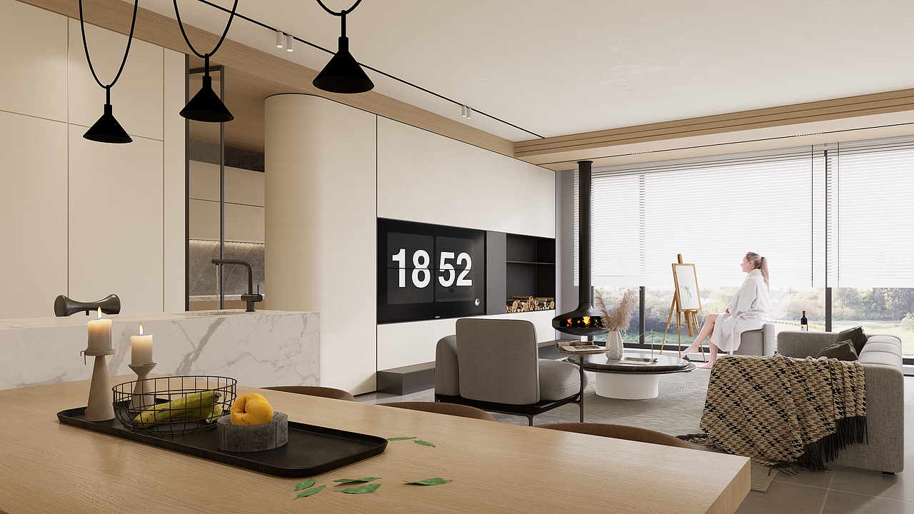 室內(nèi)設(shè)計 I 效果表現(xiàn)（圖ZMzUzODExMjI0） - 家裝設(shè)計 - 站酷設(shè)計師淡淡月色煩憂原創(chuàng)素材 - 站酷ZCOOL