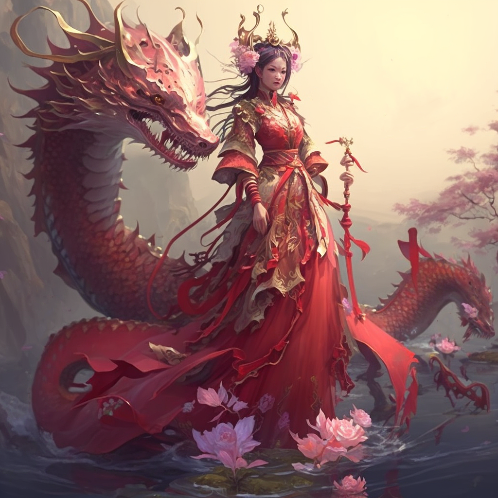 AI插画-四海龙王（图ZMzMwODc0MzAw） - AI作品 - 站酷设计师奥尔良Aoerl原创素材 - 站酷ZCOOL