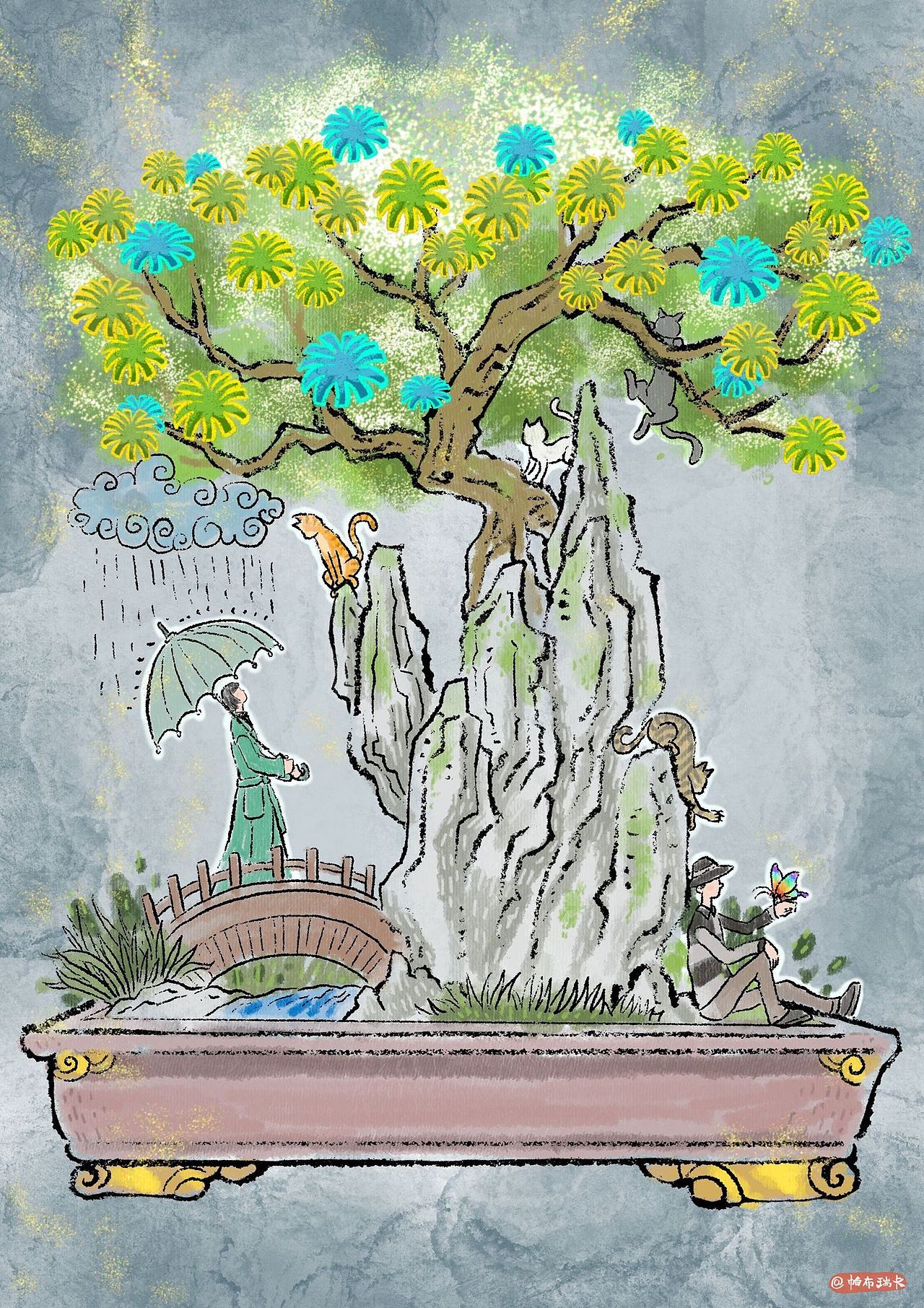 一些杂志封面插图（图ZMzA0NzQzOTI0） - 儿童插画 - 站酷设计师帕布瑞卡原创素材 - 站酷ZCOOL