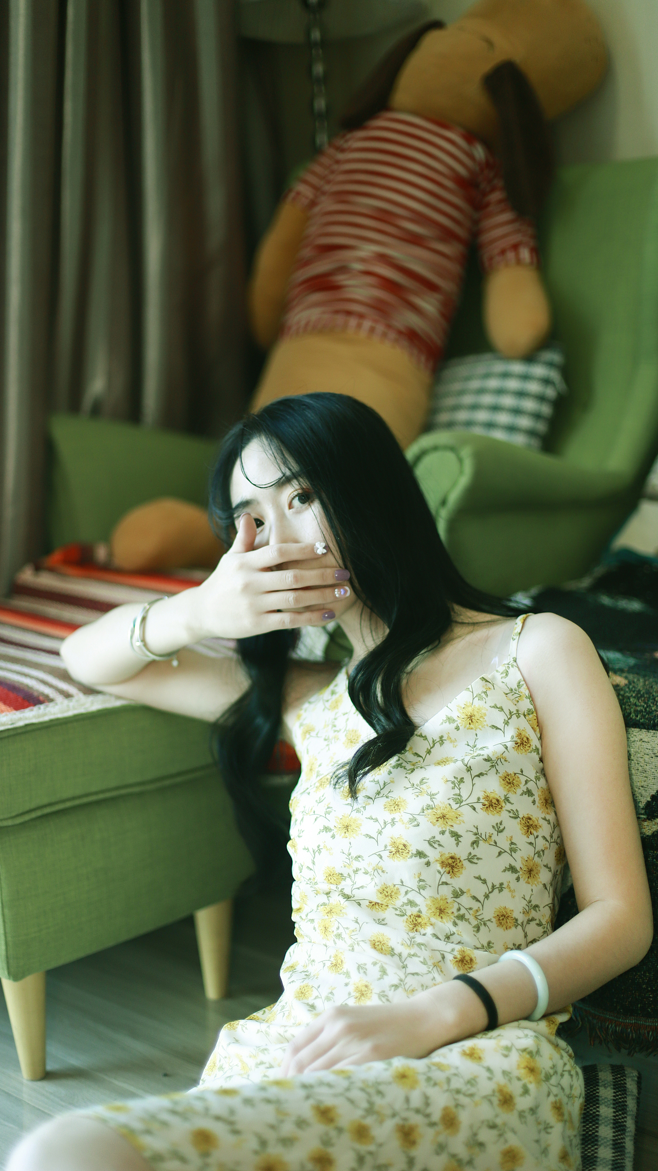 那个穿着碎花裙的女人（图ZMzE1MjMyODE2） - 人像摄影 - 站酷设计师心魔月儿原创素材 - 站酷ZCOOL