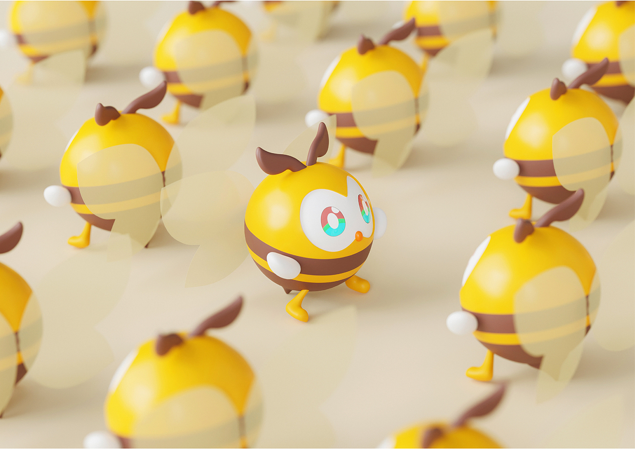 小蜜蜂品牌IP【小甜蜂】可爱上线！（图ZMzE2Mjk4MDgw） - IP形象 - 站酷设计师典润文化原创素材 - 站酷ZCOOL