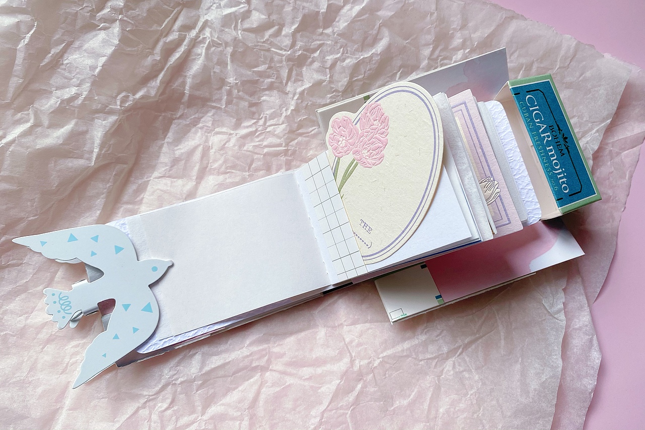 BLO|手作|烟盒本样品x2