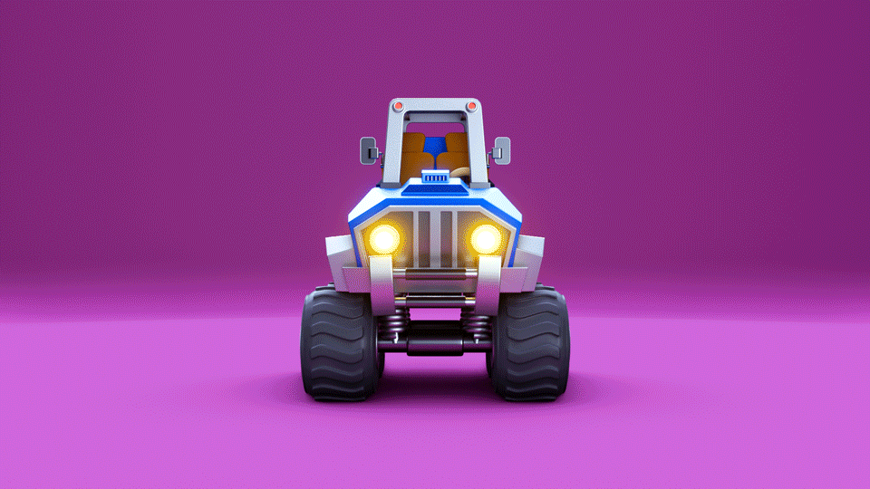 blender练习-Small Truck（图ZMzIxMTIzNzYw） - 场景 - 站酷设计师李大博原创素材 - 站酷ZCOOL
