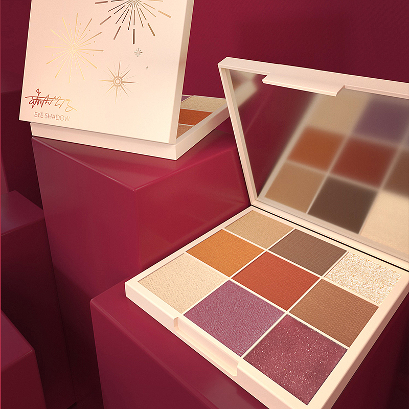 快手头部主播圣诞节粉丝彩妆礼盒（图ZMzA5NjYxMjAw） - 包装 - 站酷设计师xx吹吹风原创素材 - 站酷ZCOOL