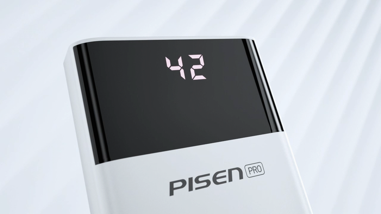 PISEN/品胜 多口充电宝产品三维动画