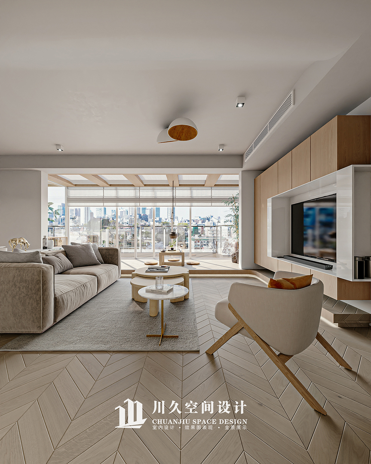 现代住宅 原木风（图ZMzQ1MzUxMzky） - 家装设计 - 站酷设计师海森威原创素材 - 站酷ZCOOL