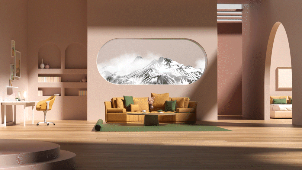 产品动画临摹 家具场景