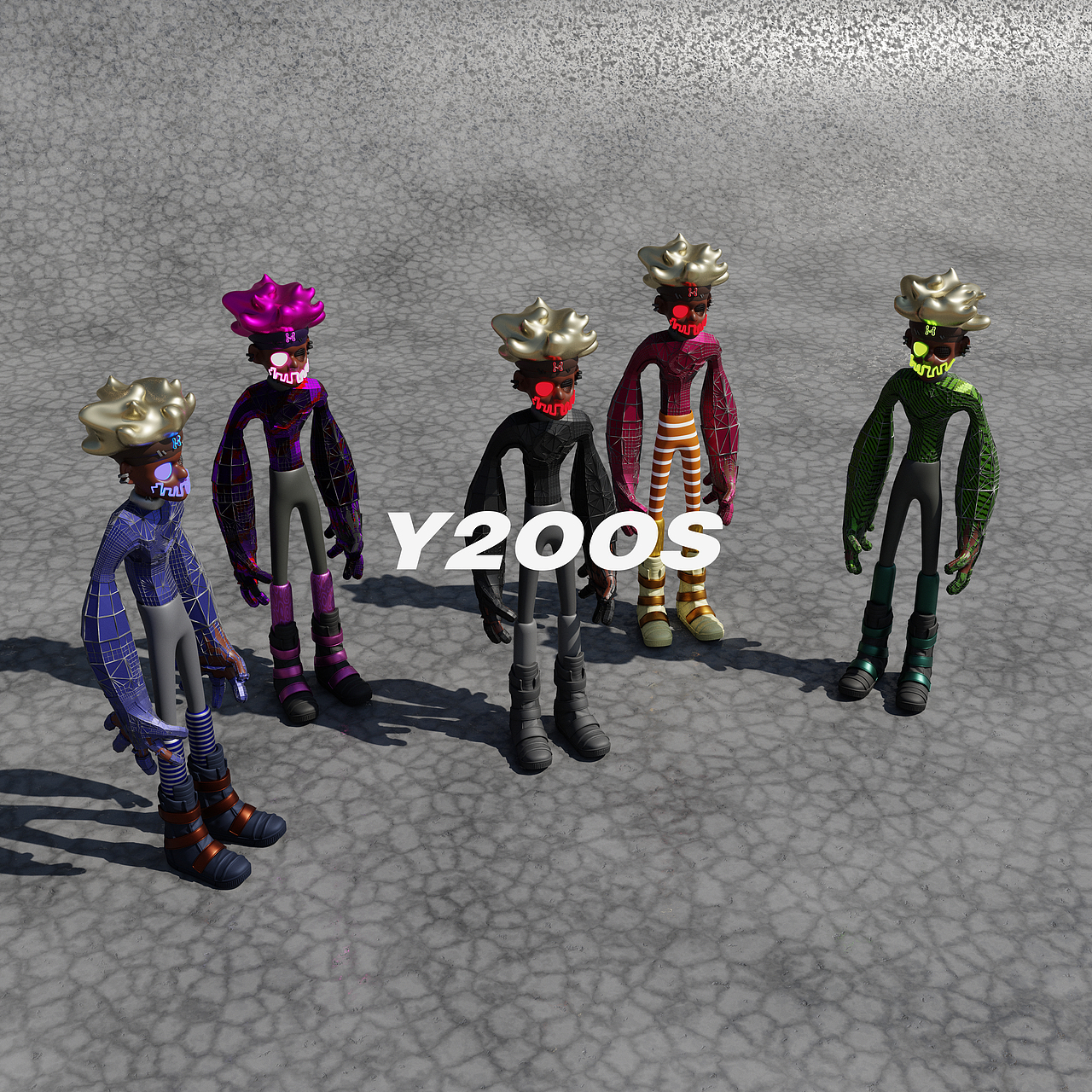 NFT IP : CYBORG H_17 - COMING - TO FUTURE_（圖ZMzE2MTQ0MTY4） - 其他三維 - 站酷設(shè)計師y2oos_原創(chuàng)素材 - 站酷ZCOOL