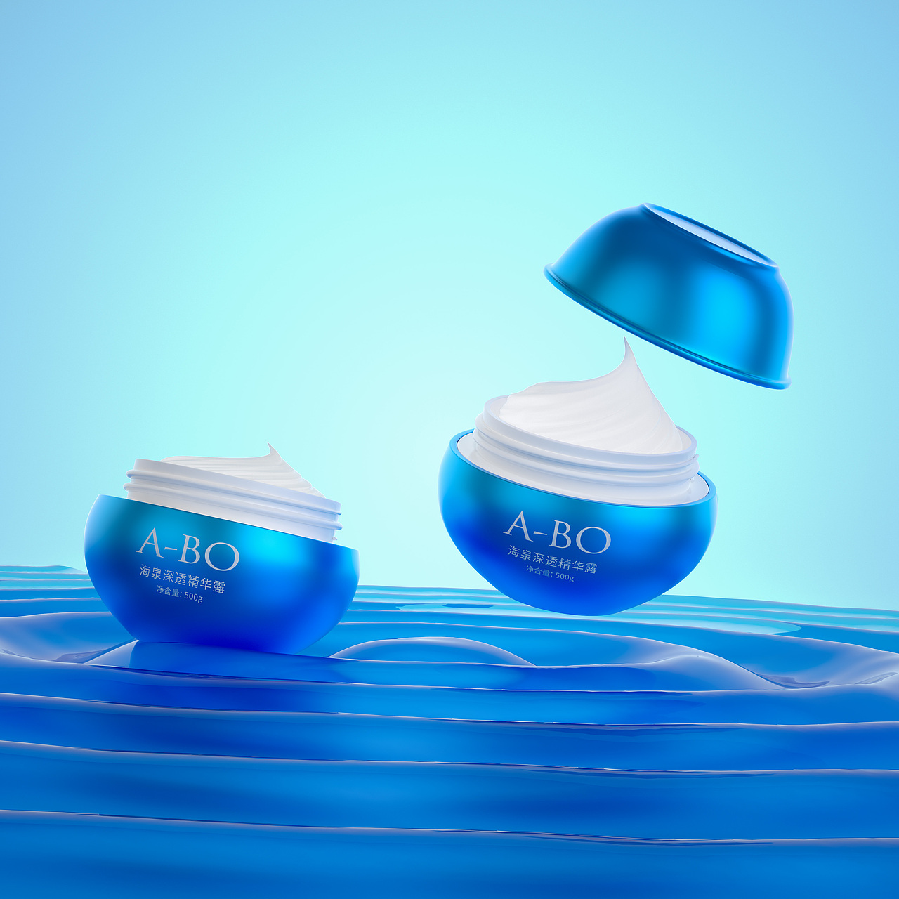 化妆品包装,c4d建模,oc渲染 仅供学习参考