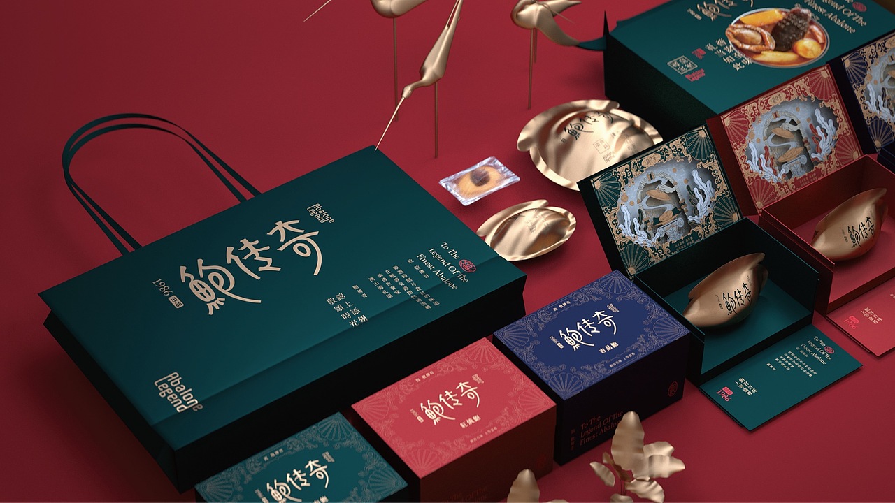 鲍传奇——包装插画（图ZMzIxODgwMzQ4） - 商业插画 - 站酷设计师薪南原创素材 - 站酷ZCOOL