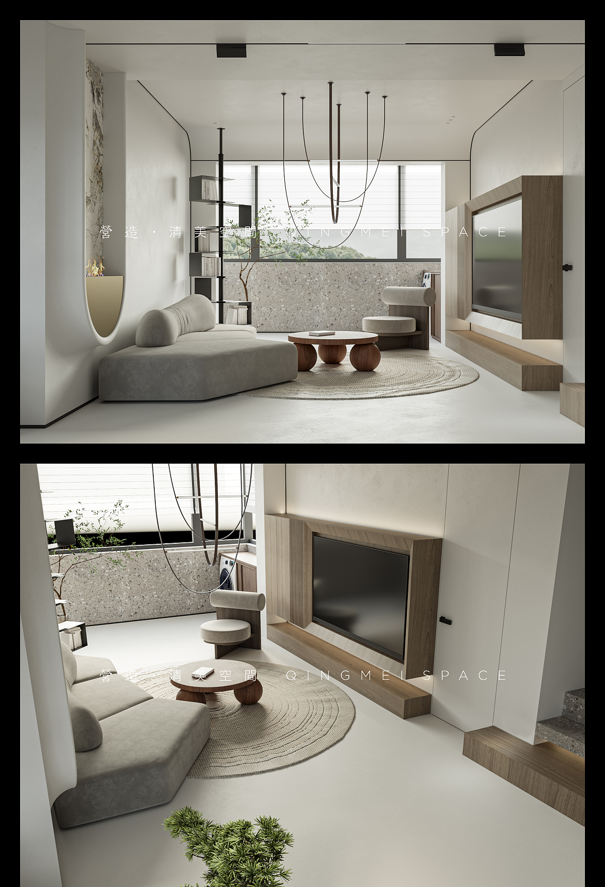 上海柳州路别墅预告：现代生活AB面 | 清美空间（图ZMzE1Mzg1MTI4） - 家装设计 - 站酷设计师建筑师孙佳靓原创素材 - 站酷ZCOOL