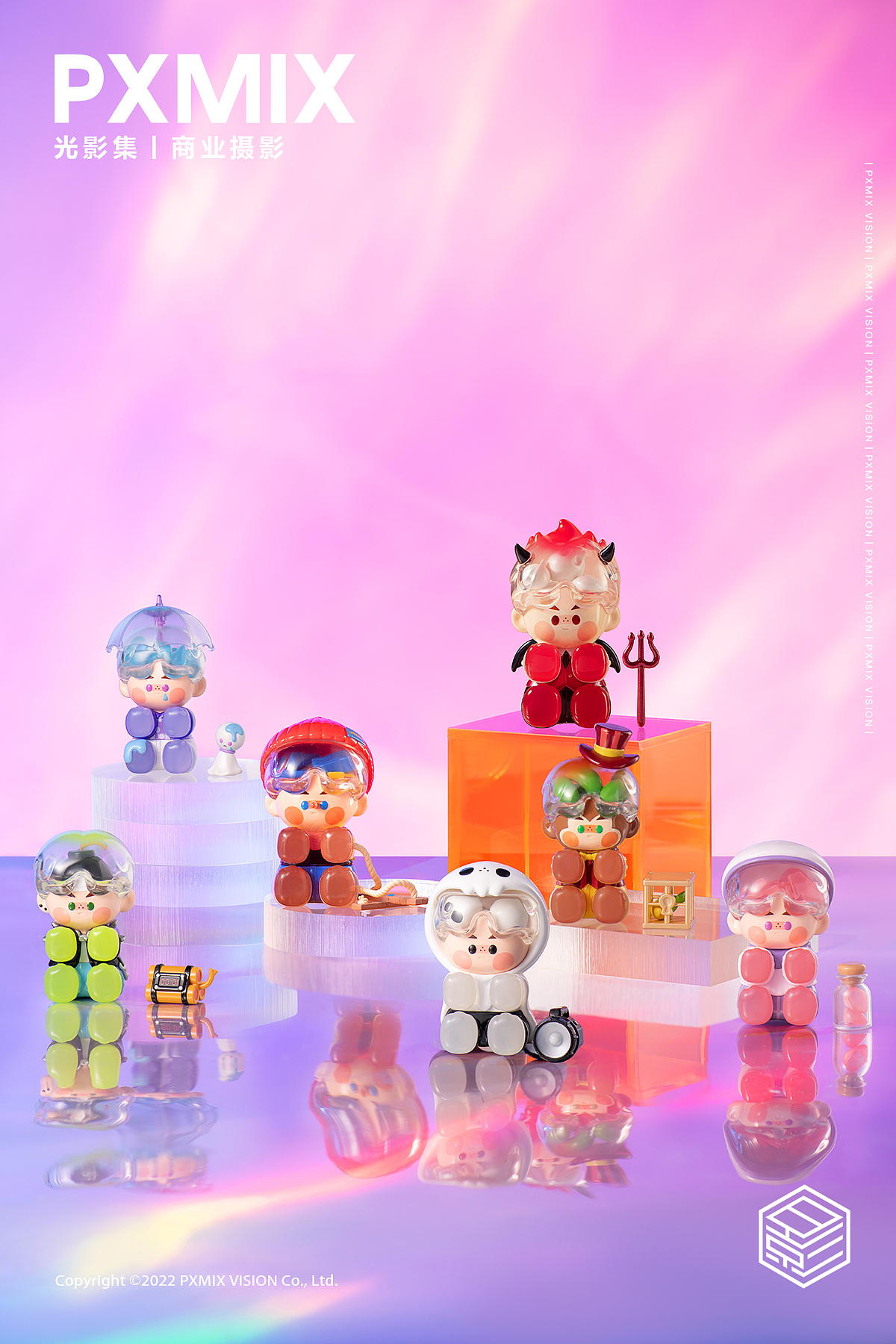 盲盒手办摄影丨泡泡玛特 PINO JELLY x 光影集（图ZMzI3NjA5Njcy） - 产品摄影 - 站酷设计师光影集原创素材 - 站酷ZCOOL