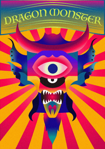 Dragon Monster 插画创作（图ZMzA5MDEyNTEy） - 海报 - 站酷设计师Kylan_W原创素材 - 站酷ZCOOL
