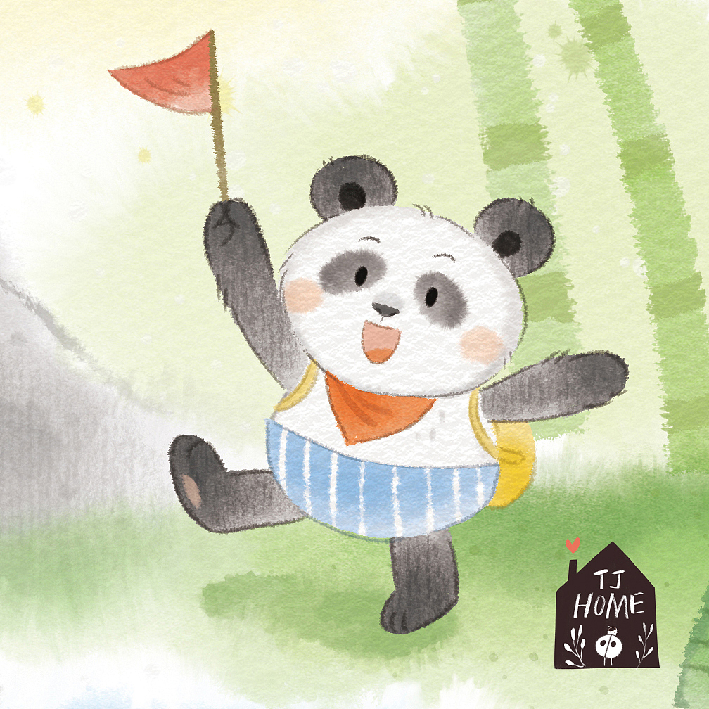 《大熊猫和小伙伴们——2023国际熊猫日》自然友爱奖（图ZMzU0NjQxNzQ4） - 儿童插画 - 站酷设计师插画师TJ童捷原创素材 - 站酷ZCOOL