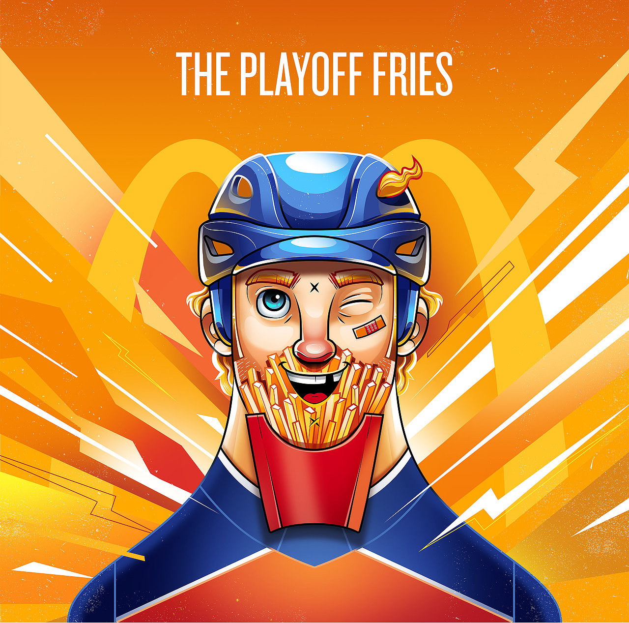 McDonald's加拿大冰球季后赛菜单设计（图ZMzUxOTc0OTg4） - 海报 - 站酷设计师大叔Pro原创素材 - 站酷ZCOOL