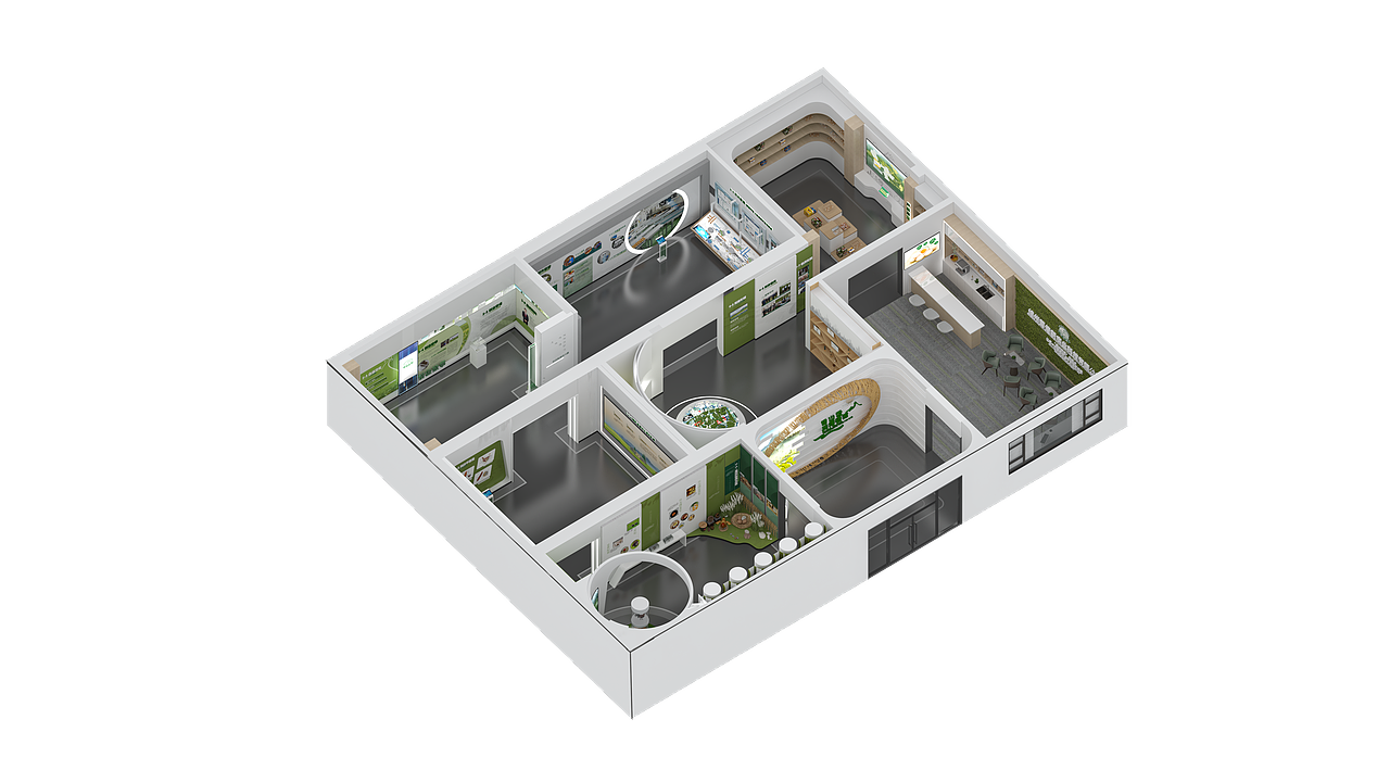 郑州设计丨展厅：养鸡企业展厅设计方案