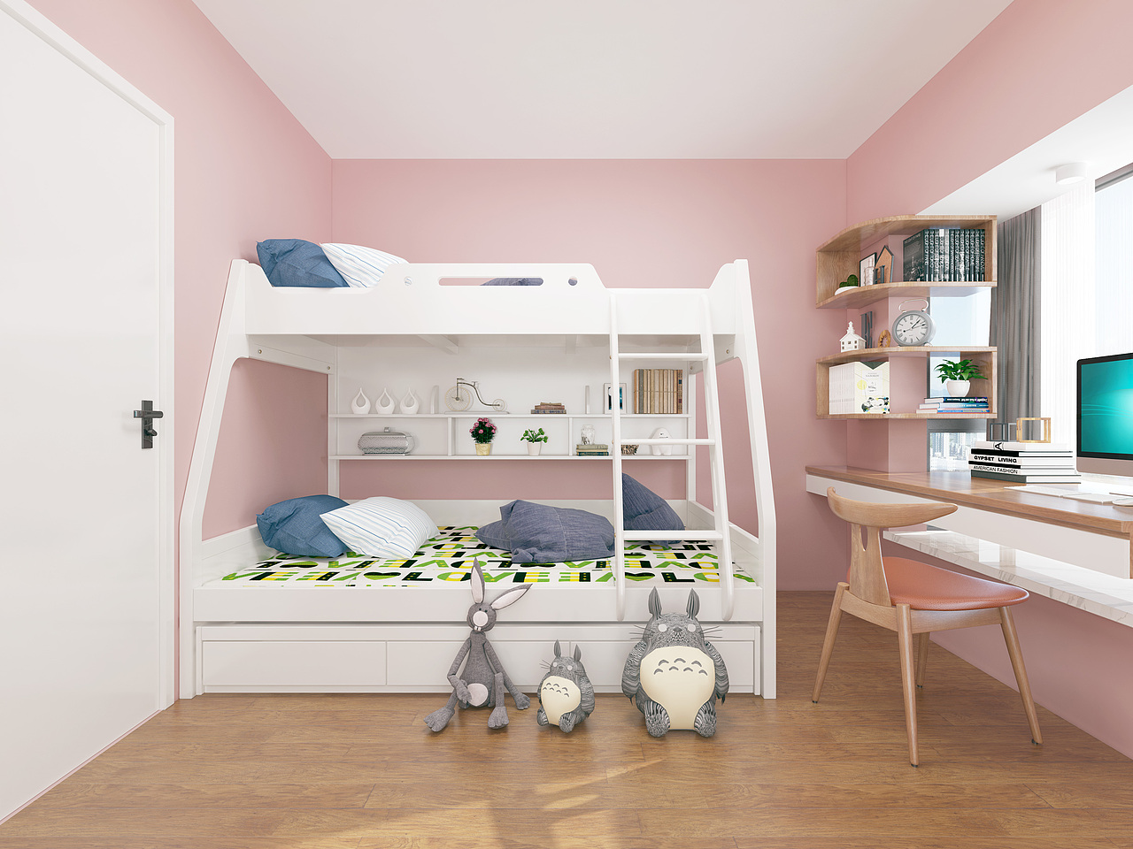 深圳口山全案设计:小户型也有新春天,让人眼前一亮!