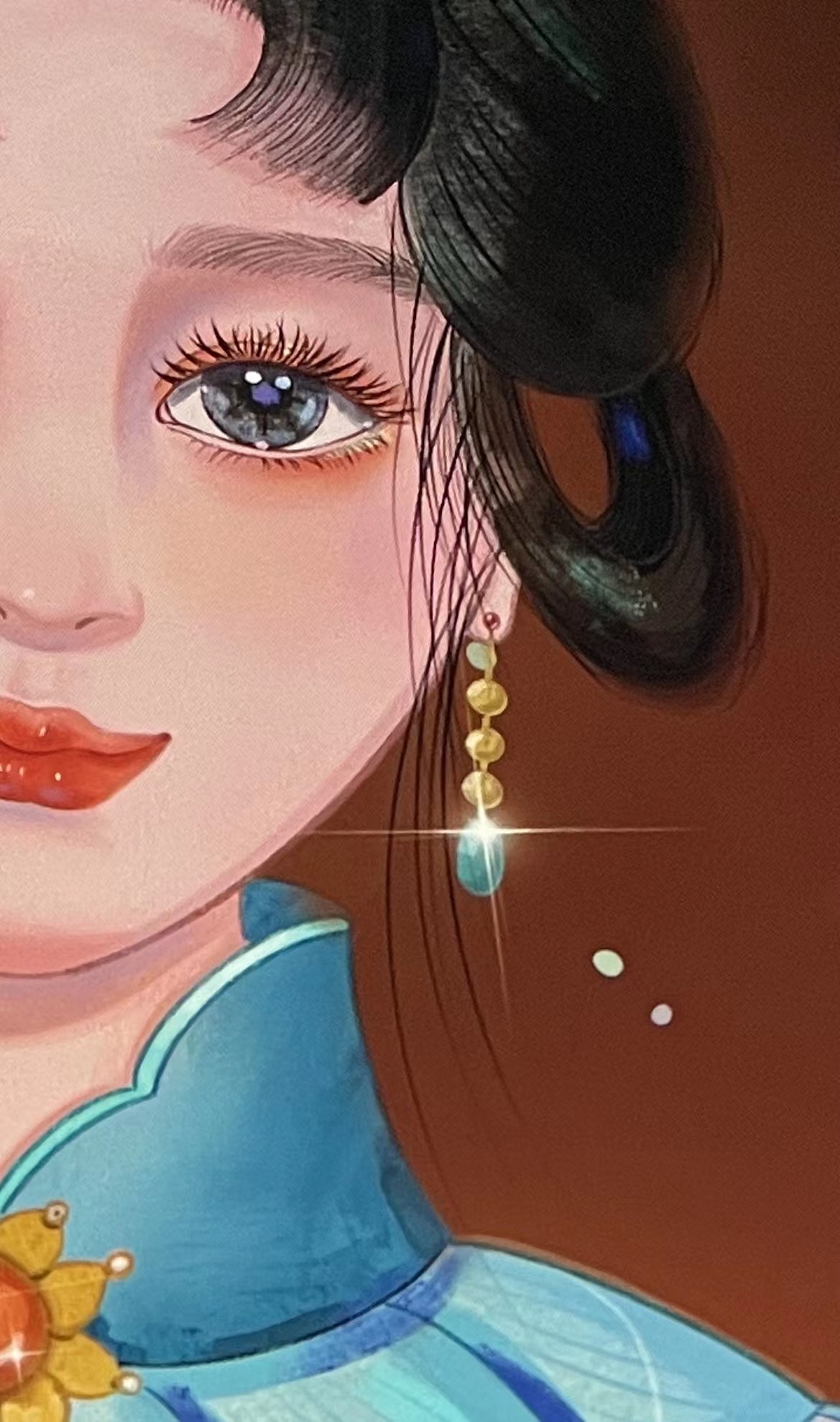 古风小姐姐-蓝荷姑娘