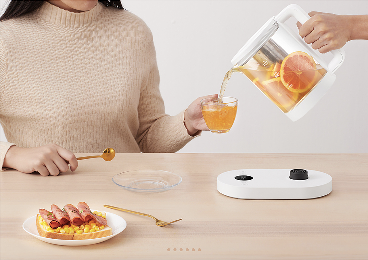 米家厨电设计-养生壶二代（图ZMzY4NTA1MTMy） - 电子产品 - 站酷设计师Nannan_O53原创素材 - 站酷ZCOOL