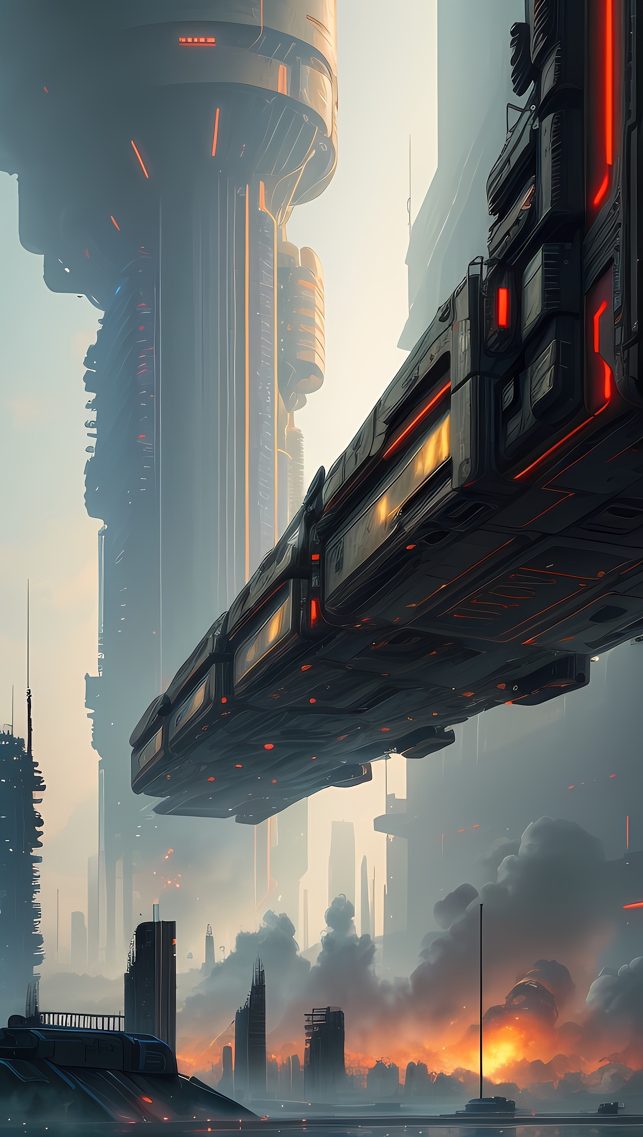 手机壁纸【未来城市】第3弹【科幻末世】