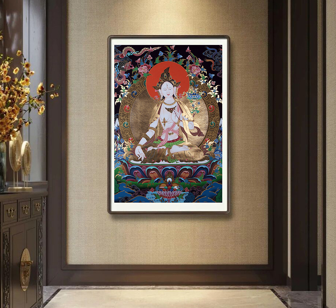 唐卡系列——度母