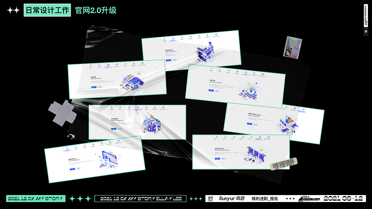 [作品集]我来商越的前三个月（图ZMzA1MzA4MTIw） - PPT/Keynote - 站酷设计师Ellaylee原创素材 - 站酷ZCOOL