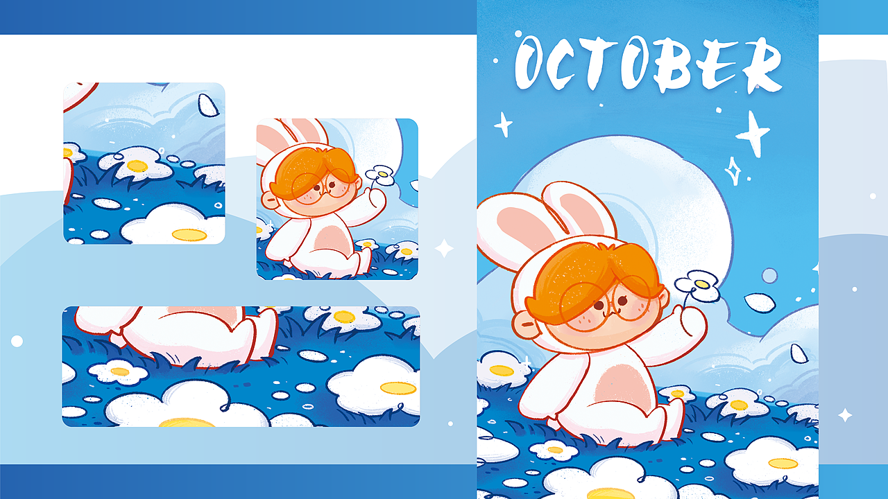 兔年日历（图ZMzMyMDI4NDEy） - 图案 - 站酷设计师CANOHH原创素材 - 站酷ZCOOL