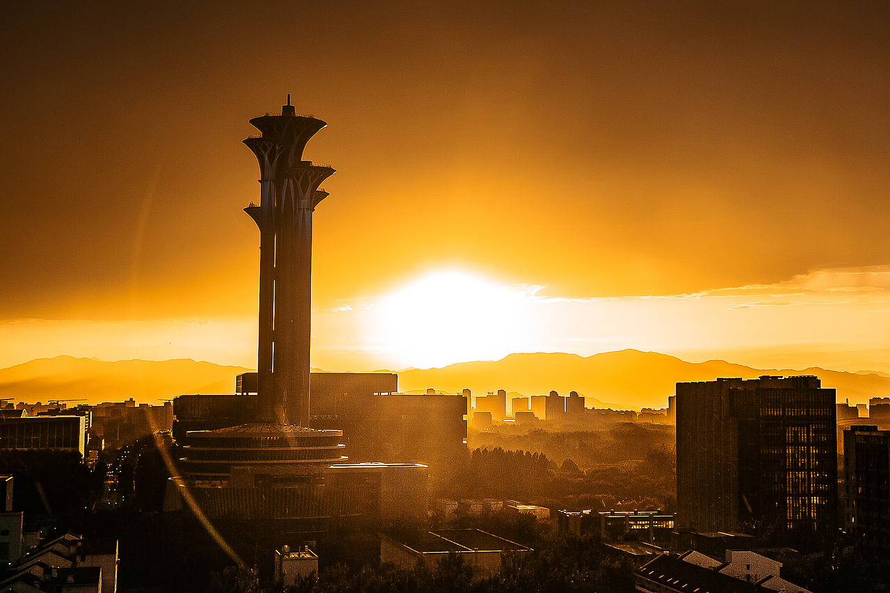 天空摄影-亚运村（图ZMzMxNTEwMDE2） - 风光摄影 - 站酷设计师西西西椽原创素材 - 站酷ZCOOL