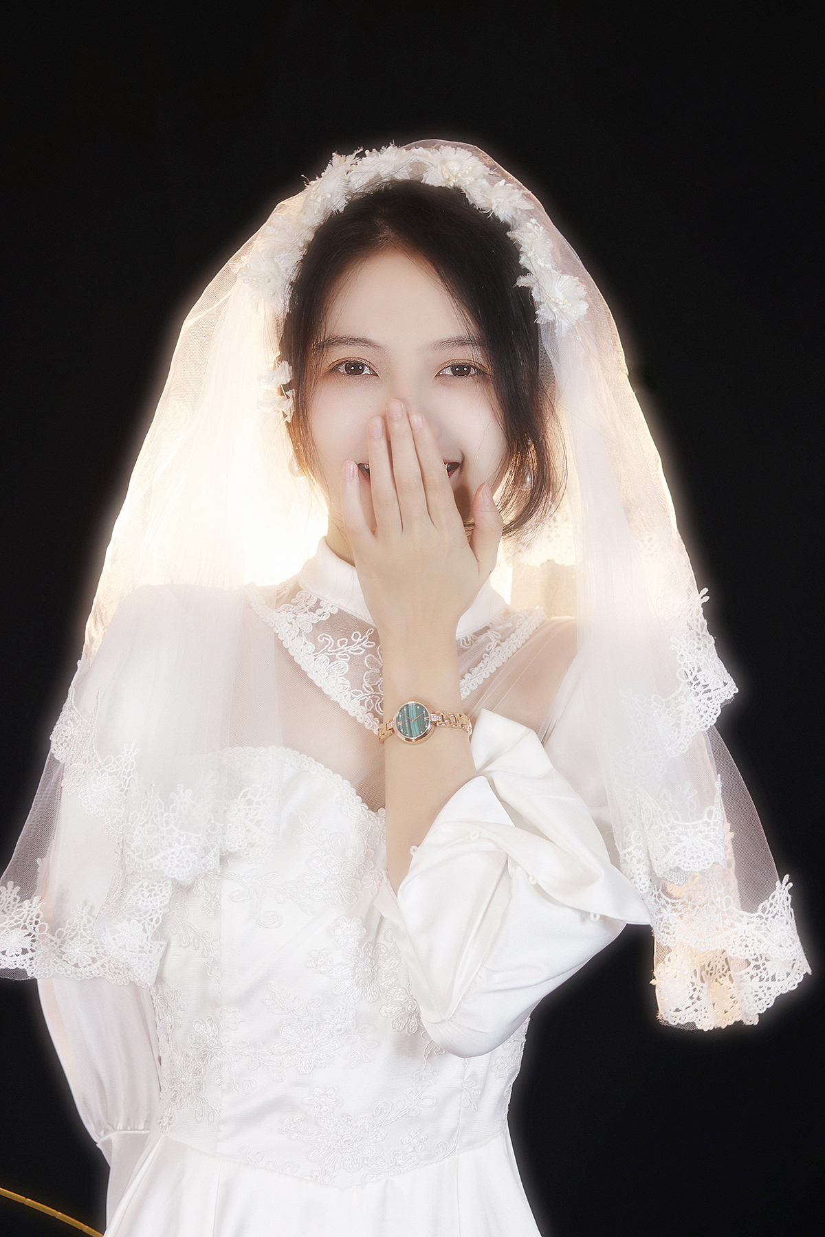 眼中的你,婚纱的你