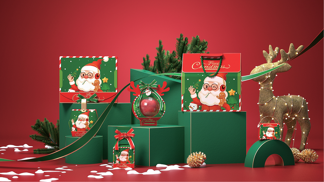 圣诞包装礼盒设计丨礼品丨森宿®
