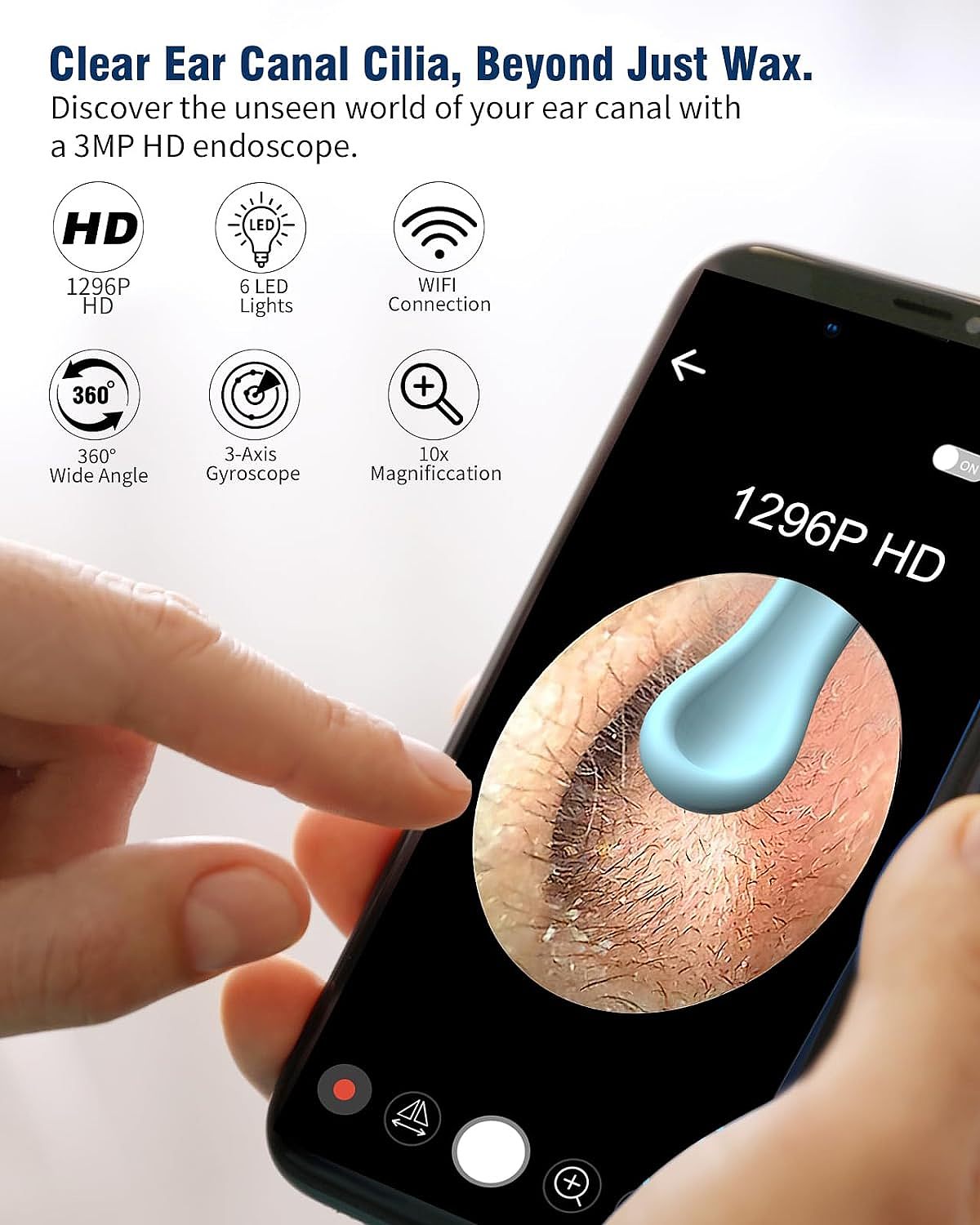 亚马逊图片拍摄设计——挖耳勺